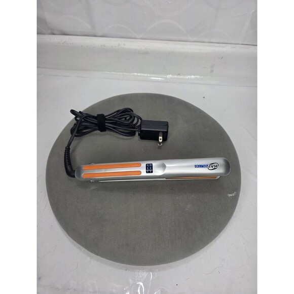 HAI Elite XT Silver Nano Flat Iron Ceramic Plates Excellent Pre-Owned Condition - Picture 1 of 4